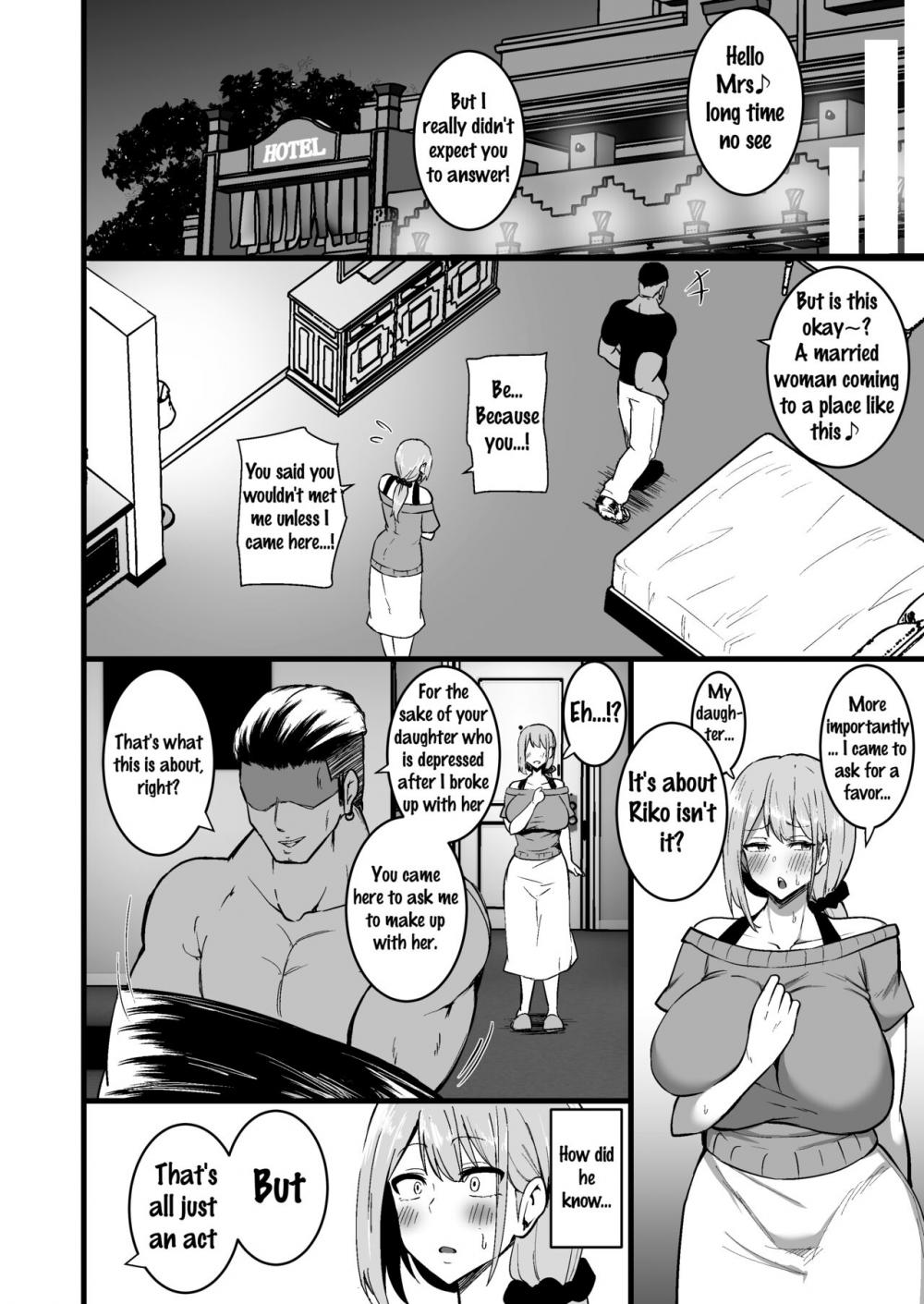 Hentai Manga Comic-Musume no Kareshi ni Ochiru Okaa-san-Read-39